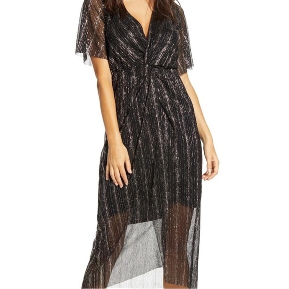 All in Favor Dresses & Skirts - All In Favor Nordstrom Dolman Plisse Midi Dress